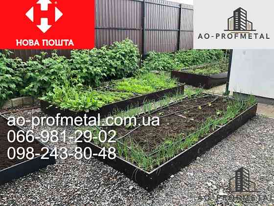 Готові грядки для полуниці. Київ