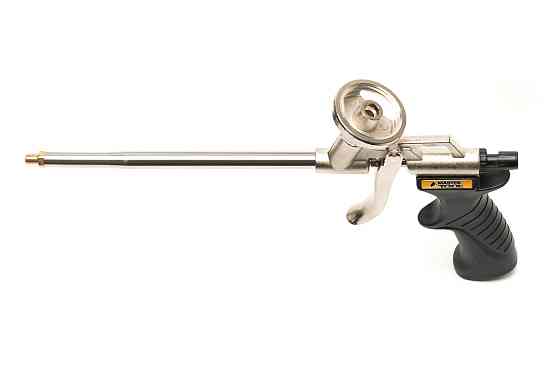 Пистолет для монтажной пены, 320 мм, цельнометаллический, Standard MASTERTOOL 81-8681 Харків