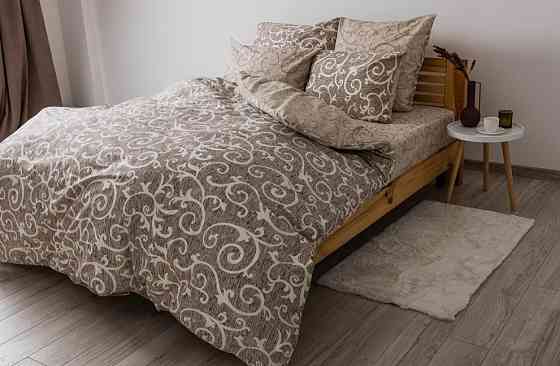 Постільна білизна євро ТЕП Soft dreams Beige and White 2-03859-25167 200х215 см Киев
