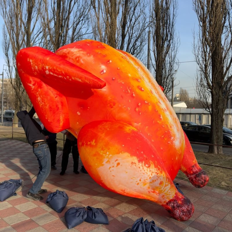 Наружная реклама надувная мобильная Привлечение покупателей 3.4 м Киев - изображение 12