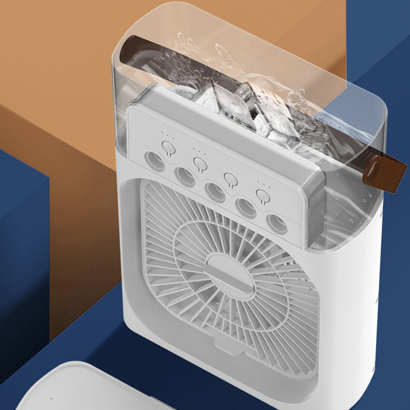 Уценка Настольный вентилятор Spray Fan-B 2in1 с регулировкой угла наклона и водяным охлаждением Херсон - зображення 7