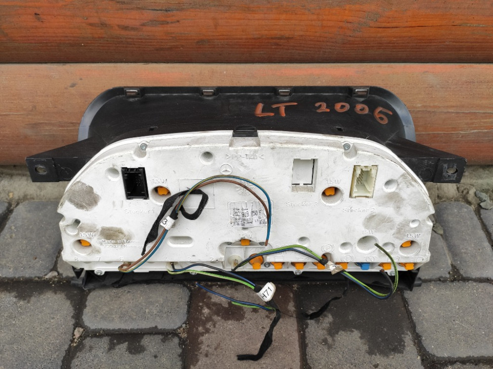Панель приборов (спидометр) Volkswagen LT 1996-2006 (2D0919850F) Ковель - зображення 3