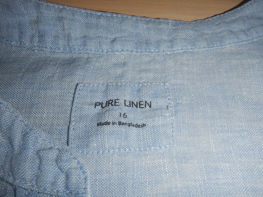 Лляна блуза marks & spencer p.52(16) 100% льон Ватутино - изображение 7