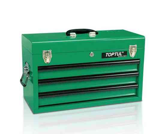 Ящик с набором инструментов для автосервиса TOPTUL 3 секции 82 ед. GCAZ0016 Харків