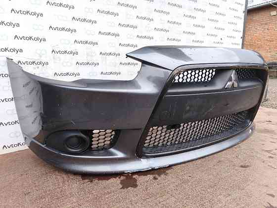Бампер передний Mitsubishi Lancer X 2011-2015 рестайлинг Ковель