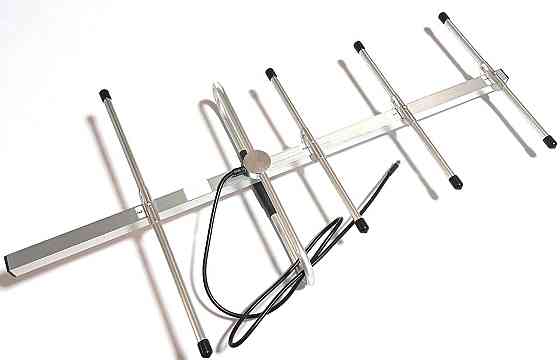Антенна Yagi 360-480/890-930/1240-1395/1550-3200 МГц 8 дБ, до 25 Вт, кабель RG 58U 1 метр с SMA-male Днепр