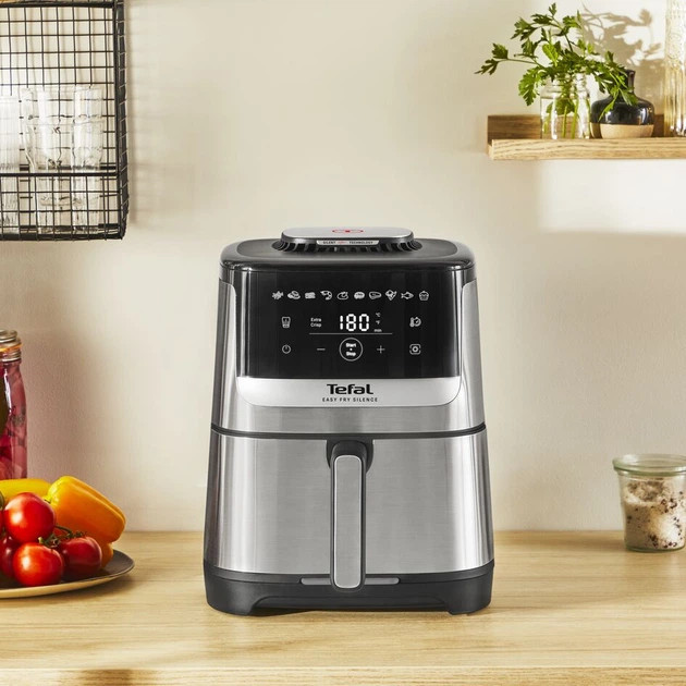Мультипечь Tefal Tefal Easy Fry Silence EY552DE0 1670 Вт серебристая Київ - зображення 7