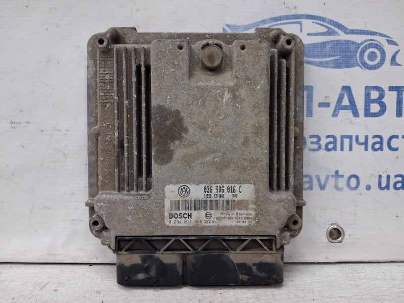 Блок управления двигателем Volkswagen Caddy 2K 1.9 DIESEL BJB 2003 (б/у) Київ - зображення 1
