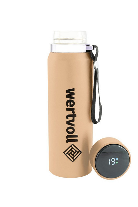 Термос WERTVOLL "DREAM" 800 мл SS Digital Sensor t °C розовый RX-7001PK Харків - зображення 3