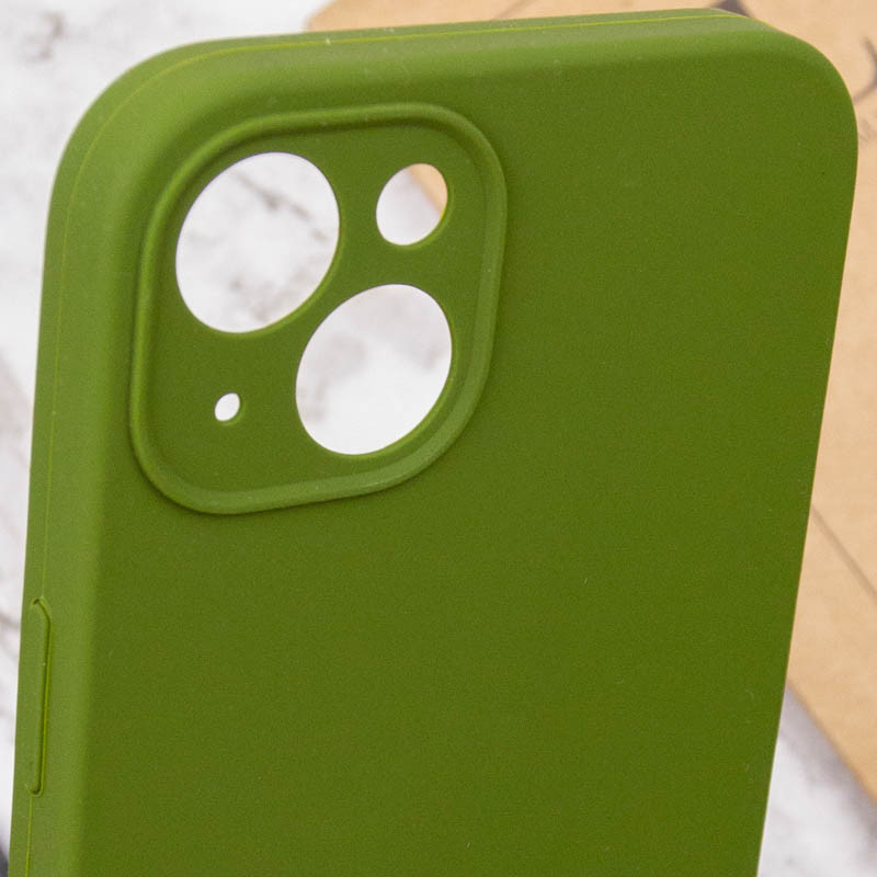 Чехол Silicone Case Full Camera Protective (AA) NO LOGO для Apple iPhone 14 (6.1") Херсон - изображение 6