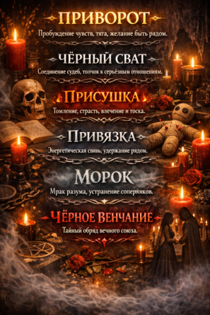 Приворот. Присушка. Привязка. Морок. Чёрный сват. Чёрное венчание Ужгород