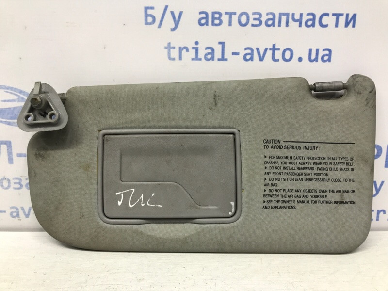 Козырек солнцезащитный левый Hyundai Tucson 2004-2009 852012E110LO (Арт. 47447) Київ - зображення 1