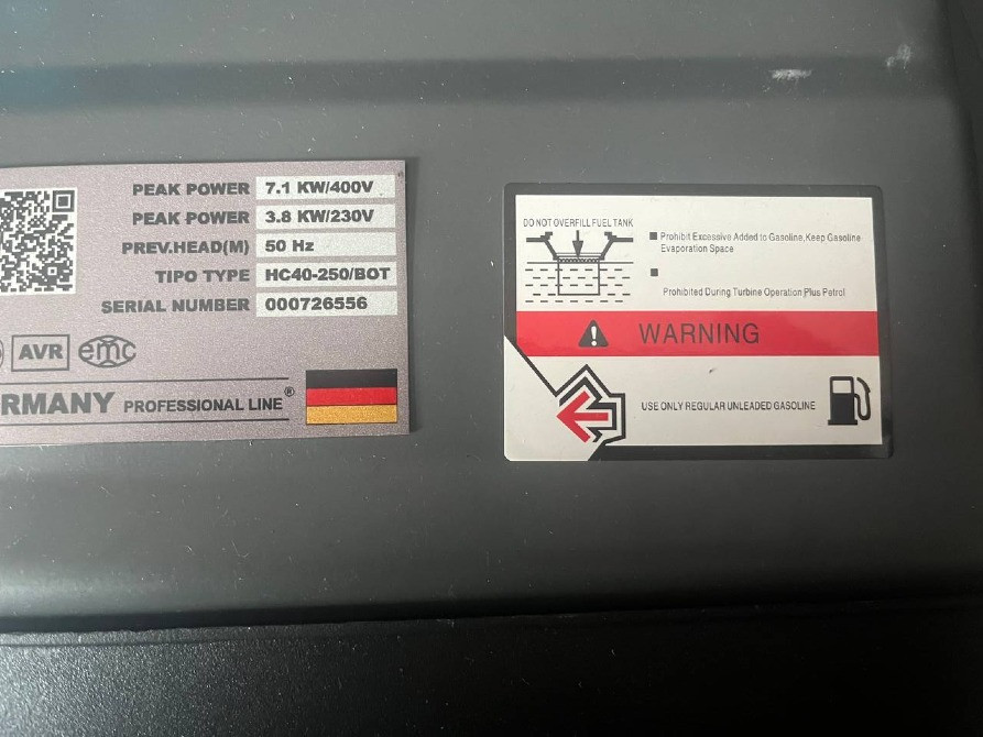 Генератори Fritsang F7910SG7 Київ - зображення 2