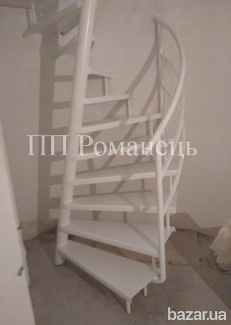 виготовлення гвинтових сходів з нахиленою віссю у Львові Львов - изображение 3