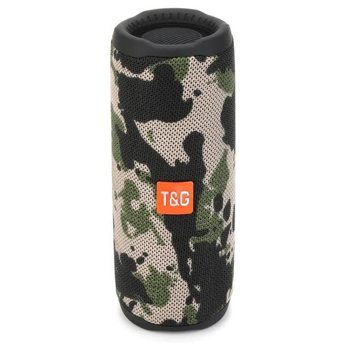 Колонка портативная Bluetooth T&G TG365 camouflage камуфляж Київ - зображення 1