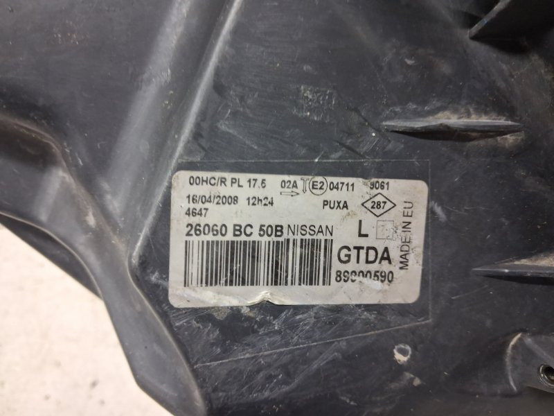 Фара левая Nissan Micra 2002-2010  (Арт. 84904) Киев - изображение 4