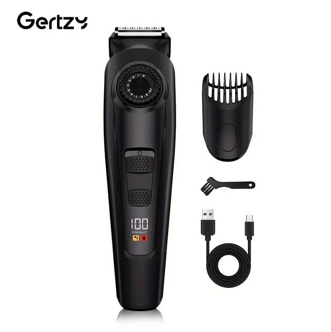 Професійний акумуляторний тример для волосся, бороди та тіла з Type-C Київ - зображення 1