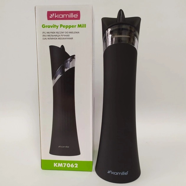 Млин електричний для спецій Kamille KM-7062 25х7 см Київ - зображення 1