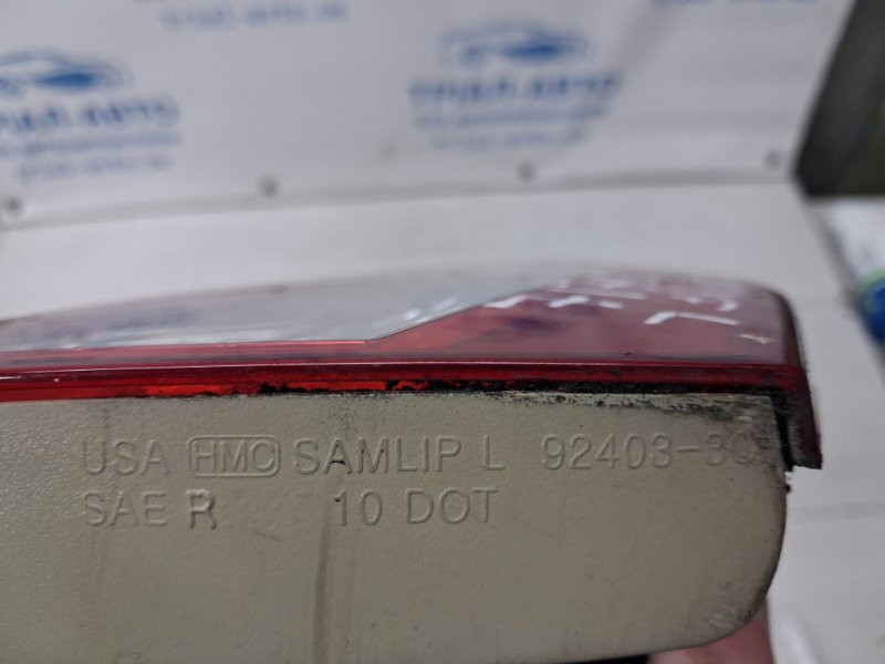 Фонарь задний внутренний левый Hyundai Sonata YF 2.4 БЕНЗИН G4KJ 2010 (б/у) Київ - зображення 4