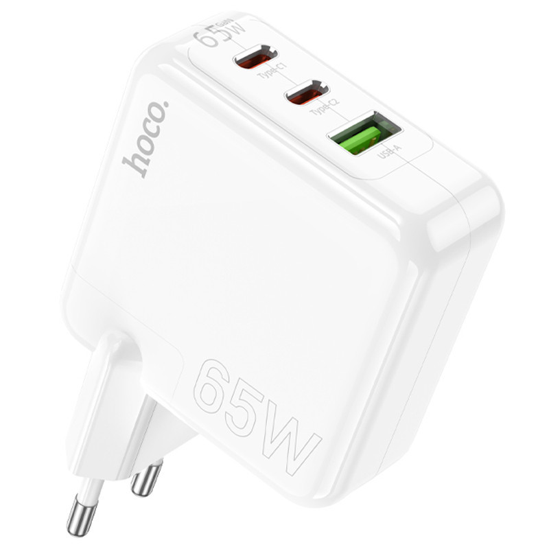 СЗУ Hoco C115A Header PD65W+QC3.0 (1USB-A/2C) Херсон - изображение 1