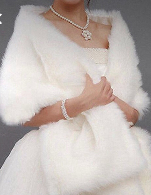 шубка накидка нова штучне хутро песця Кривий Ріг - зображення 2