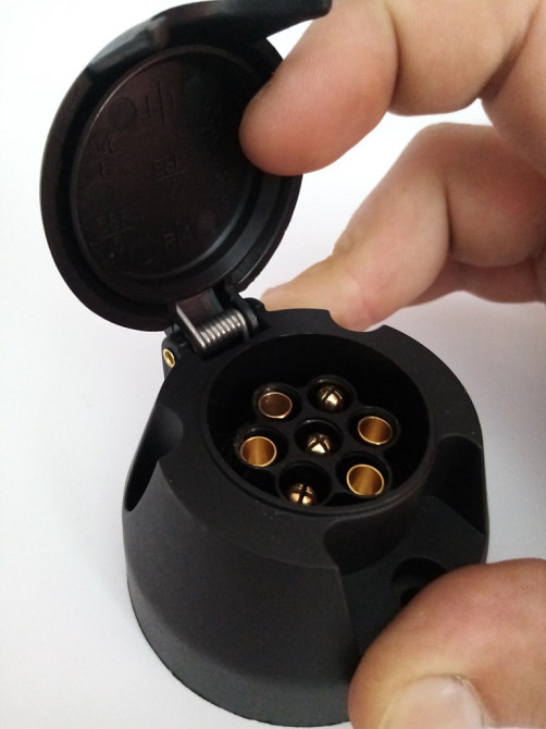 Розетка фаркопа (Пластик) мама Balaton на легковий причіп Баришівка - зображення 9