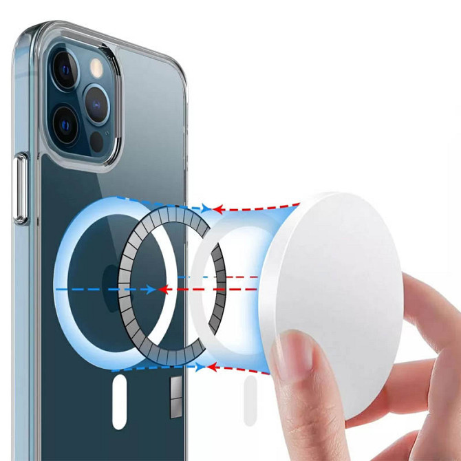 Чехол TPU Space Case with MagSafe для Apple iPhone 12 Pro Max (6.7") Херсон - зображення 10