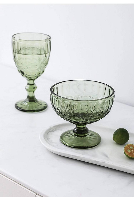 Креманка OLens Вінтаж OCT-ICC28547D-green 300 мл зелена Киев - изображение 1