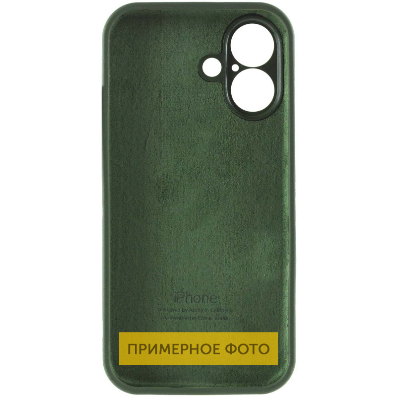 Чехол Silicone Case Full Camera Protective (AA) для Apple iPhone 16 (6.1") Херсон - зображення 6