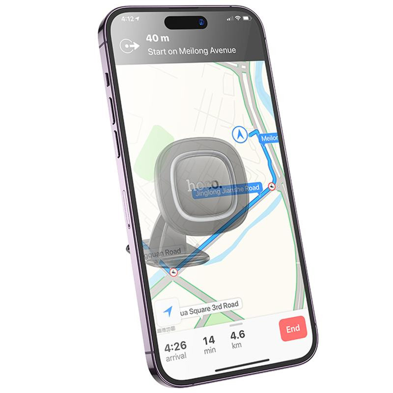 Автодержатель Hoco H73 Crown magnetic (center console) Херсон - зображення 2