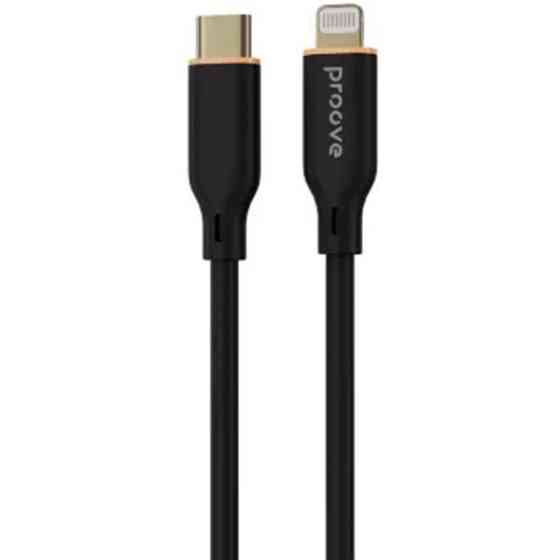 Кабель Proove Jelly Silicone Type-C to Lightning 27W 1m Black (CCJS27002101) (Код товару:38311) Харків