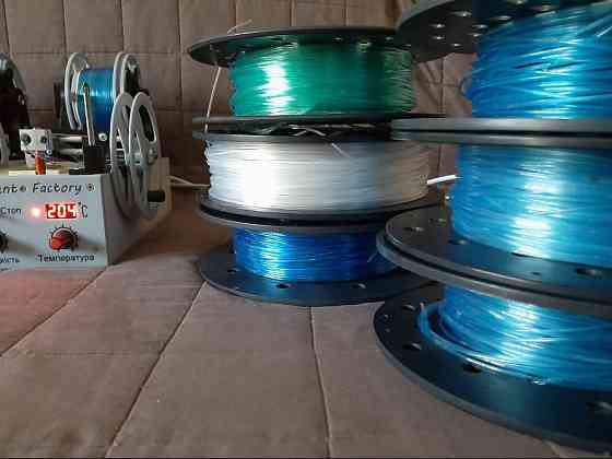 Станок для виготовлення філаменту на 3D-принтер з ПЕТ пляшок Кропивницький