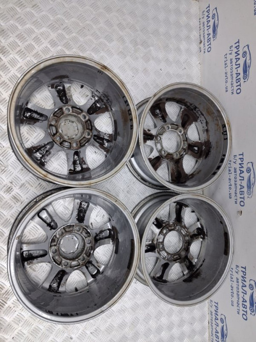 Диски титан комплект R17 Toyota Prado J120 4.0 1GR-FE 2002 (б/у) Киев - изображение 6