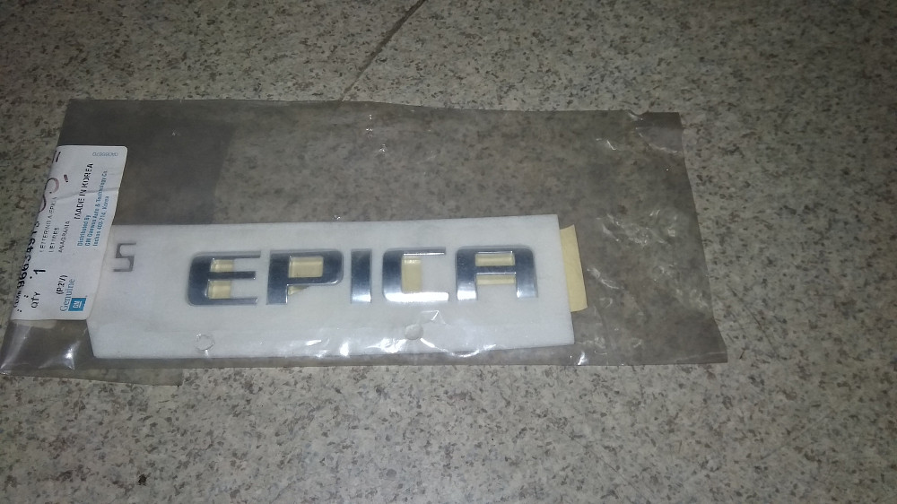 Эмблема крышки багажника Epica Дніпро - зображення 1