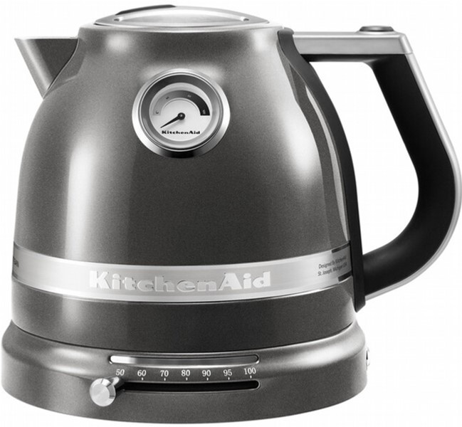 Електрочайник KitchenAid 5KEK1522EMS 1.5 л сріблястий Київ - зображення 1