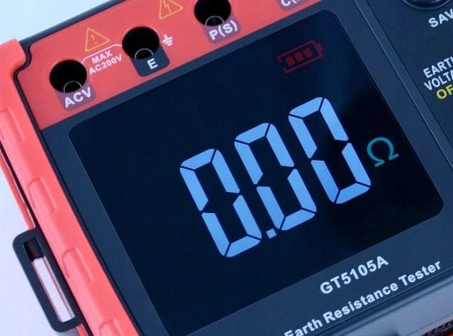 Тестер сопротивления заземления (0-2000 Ω) BENETECH GT5105A Харьков - изображение 6