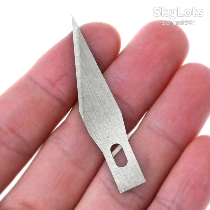 Леза скальпеля Pro'sKit 508-394A-B, 5 штук Косов - изображение 2