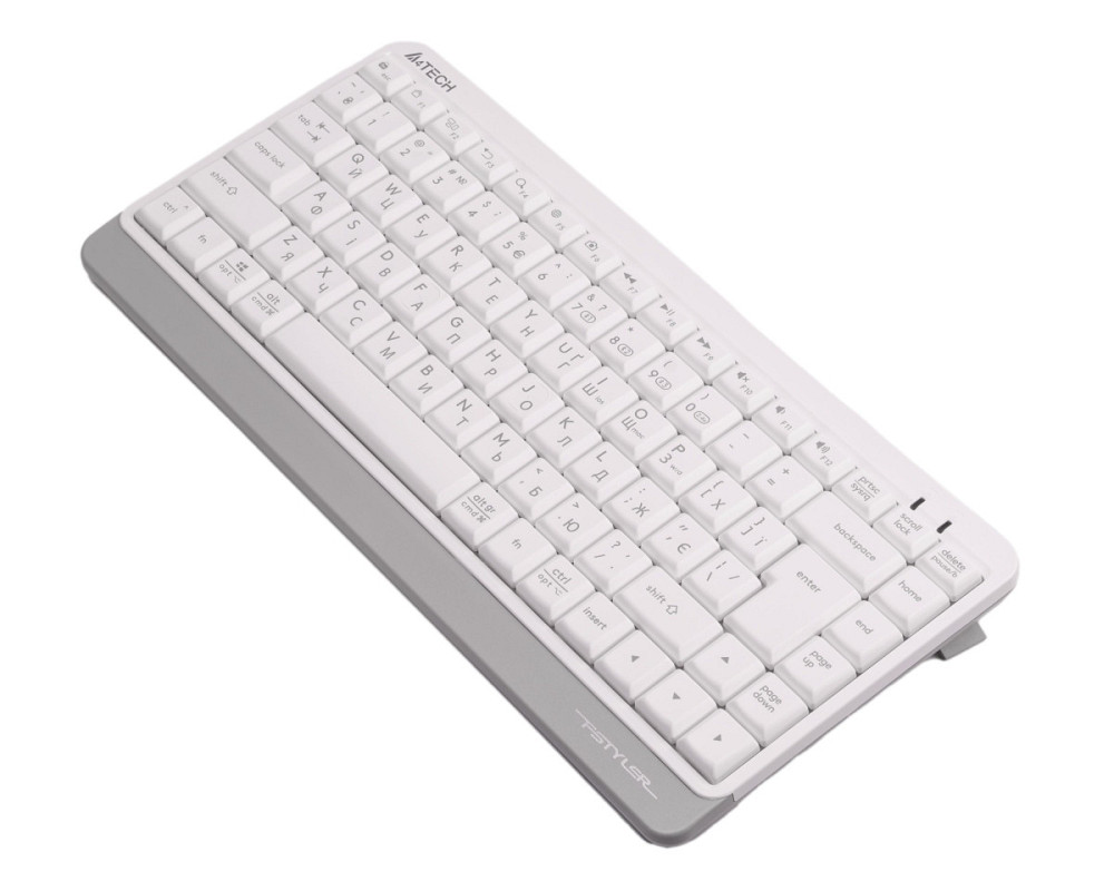Клавиатура беспроводная A4Tech Fstyler FBK11(White) белая Київ - зображення 2