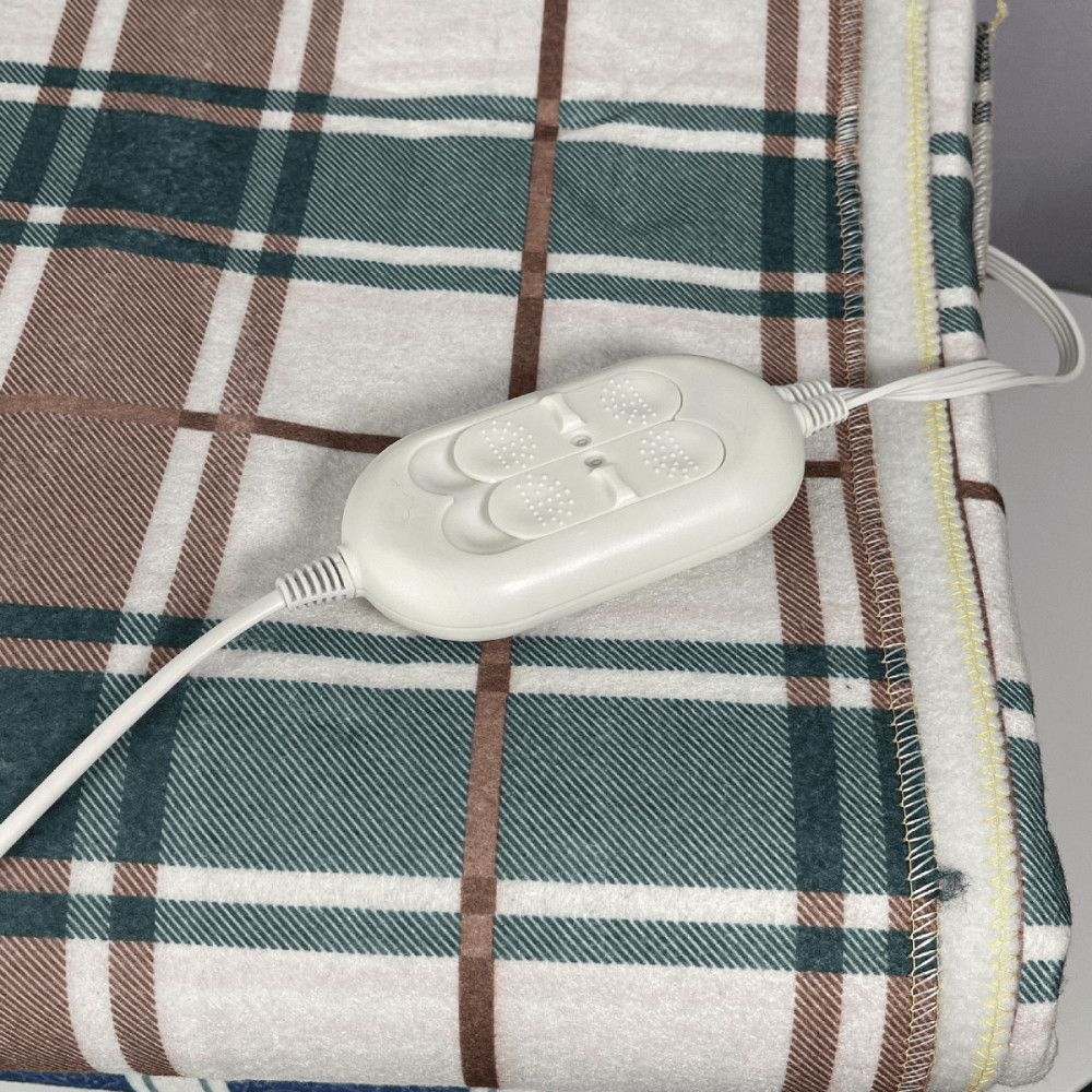 Електропростирадло з двома зонами LUX 155x170 двоспальне з кольоровим малюнком Туреччина байка 54953 Київ - зображення 1