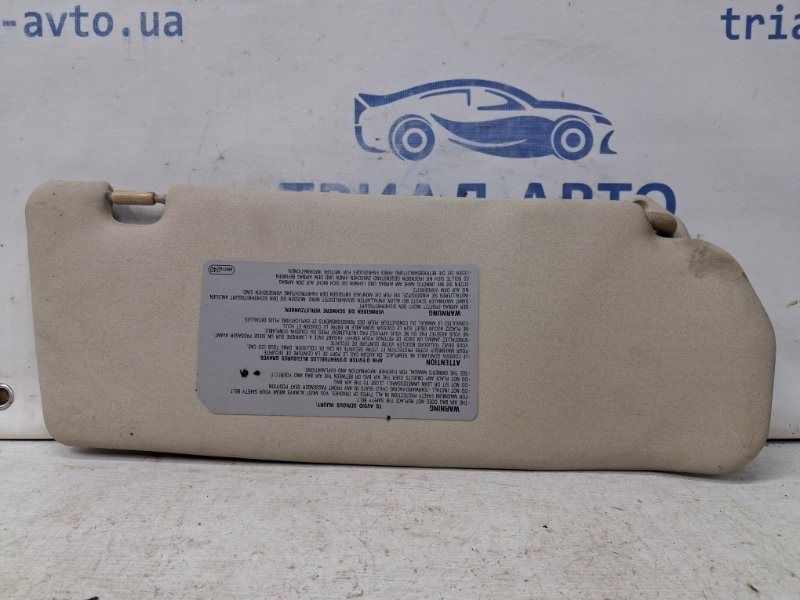 Козырек солнцезащитный левый Mitsubishi Pajero Sport K9 3.0 БЕНЗИН 6G72 1996 (б/у) Киев - изображение 4