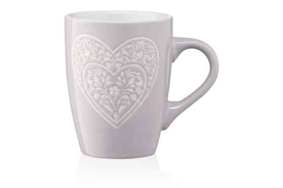 Кухоль Ardesto Heart AR-3467-GR 330 мл сіра Київ