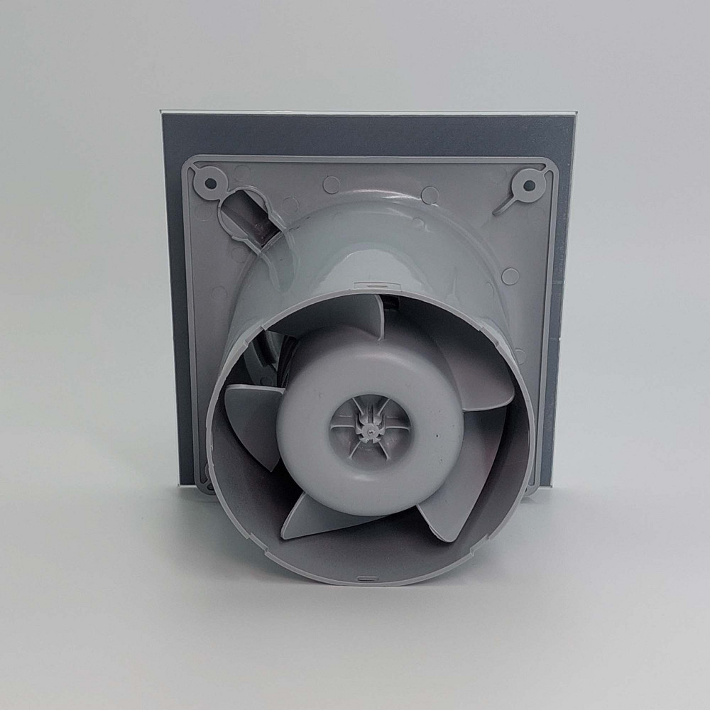 Вытяжной вентилятор CATA E-100 GSTH TIMER HYGRO SILVER (00900600) для ванной комнаты Киев - изображение 11