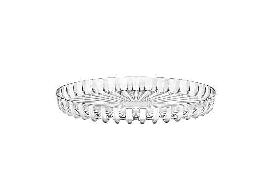 Піднос пластиковий Guzzini Dolcevita 12570142 31 см прозорий Киев