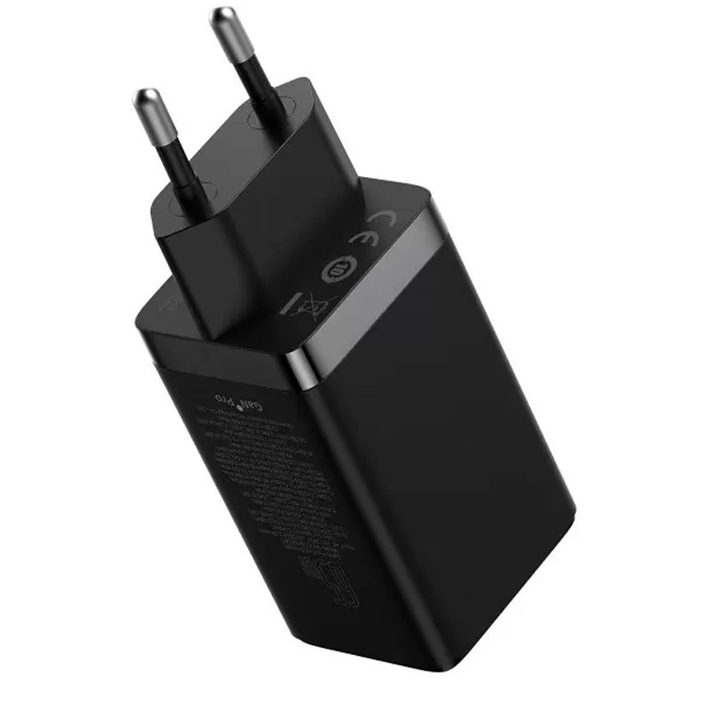СЗУ Baseus GaN5 Pro 65W 2Type-C+USB 100W EU (CCGP12020) Херсон - изображение 4