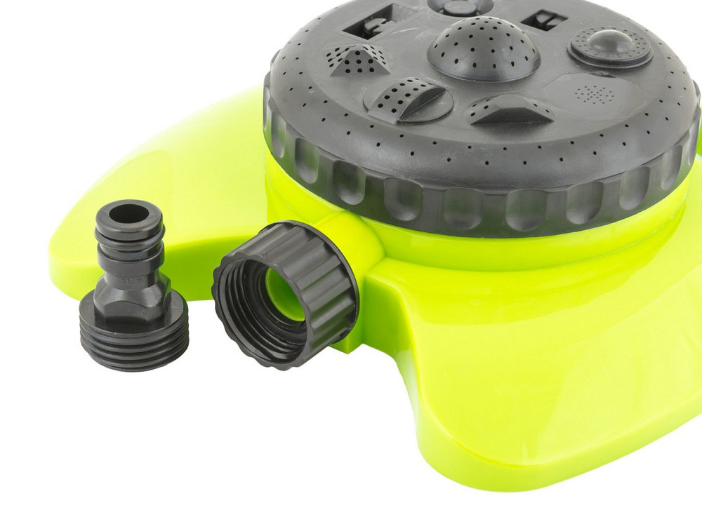 Ороситель для полива мультифункциональный MASTERTOOL ½" 8 режимов 11 м на пьедестале 92-9334 Харків - зображення 3