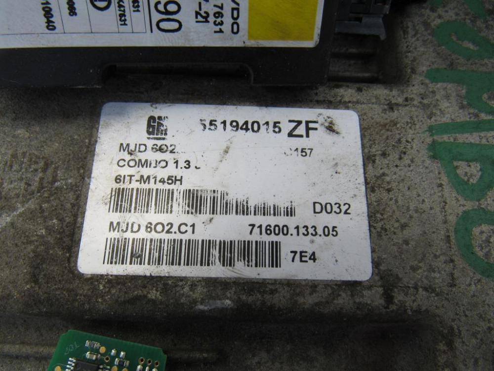 Блок управления двигателем Opel Combo 1.3 JTD 2001-2011 (6IT-M145H) Ковель - зображення 2