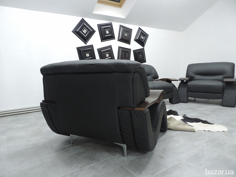 Стильний диван,сучасний шкіряний диван і крісла Sigma Київ - зображення 7