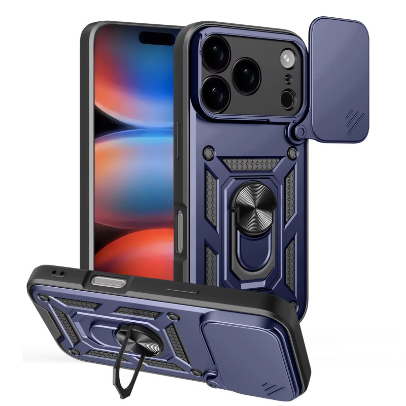 Чехол Ummi Camshield Serge Ring для Apple iPhone 17 Pro Max (6.9") Херсон - изображение 1