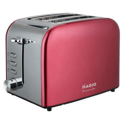 Тостер Мagio MG-286 715 Вт красный Київ - зображення 1