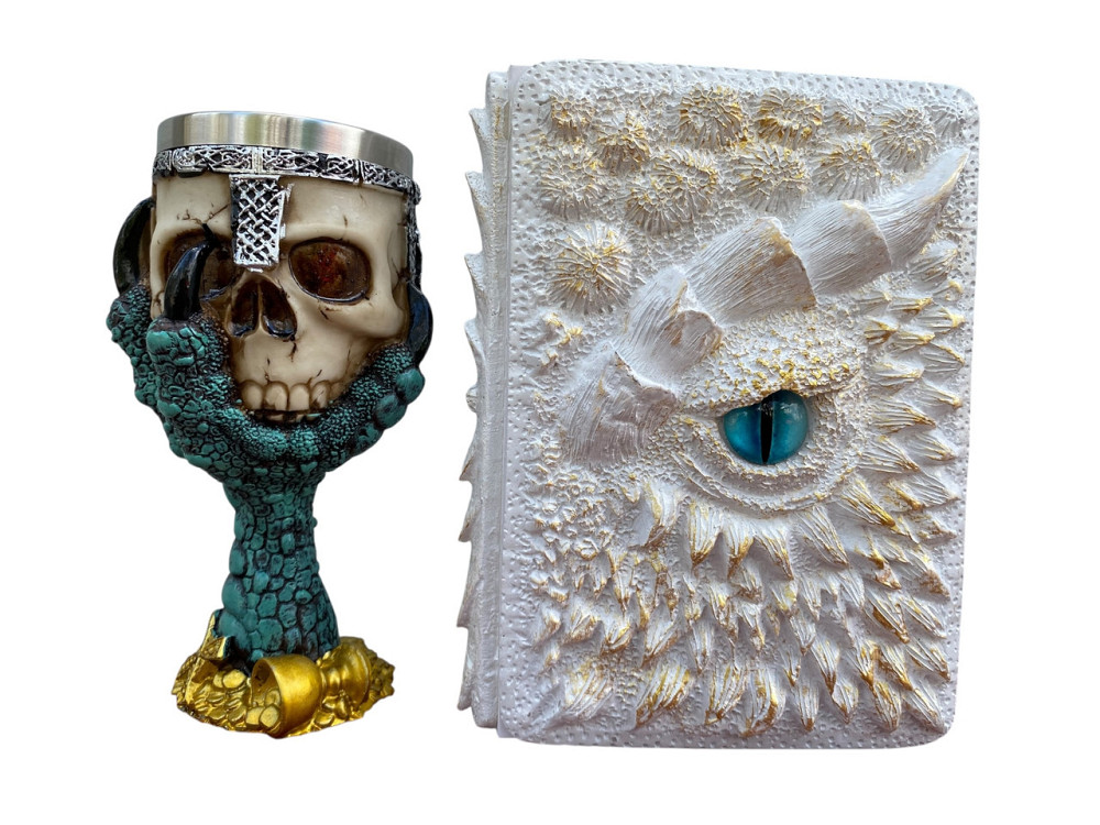 Подарочный набор Бокал 3 Лапа Дракона и Блокнот 3 «Око Ледяного Хранителя» Київ - зображення 3